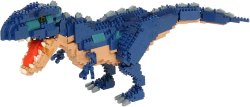 Vista 5 de nanoblock - Dinosaurs - Dinosaurio Deluxe Edition Giganotosaurus, kit de construcción de la serie Advanced Hobby