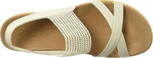 Vista 5 de Skechers Beverlee - Sandalias altas de plataforma de cuña para mujer