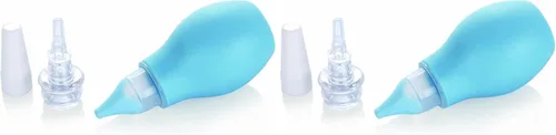 Vista 5 de Nuby Juego de aspirador nasal y jeringa de oído, los colores pueden variar