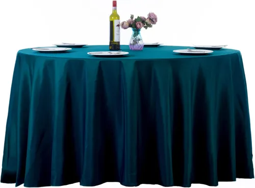 Vista 85 de Ascoza Paquete de 2 manteles cuadrados negros de tela de poliéster de 52 x 52 pulgadas para bodas, banquetes, restaurantes y fiestas