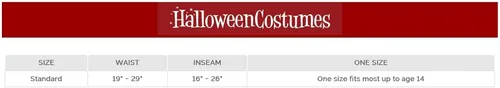 Vista 2 de Fun Costumes Medias de rayas negras y blancas para niños