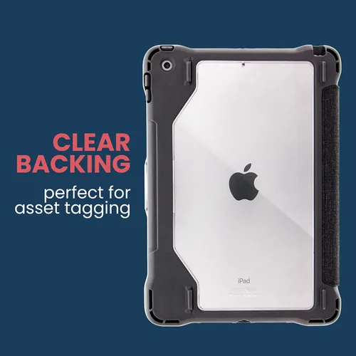 Vista 6 de Brenthaven Edge Folio - Funda resistente para iPad con soporte, solo se adapta a Apple iPad de 9ª, 8ª y 7ª generación (10.2 pulgadas), funda a