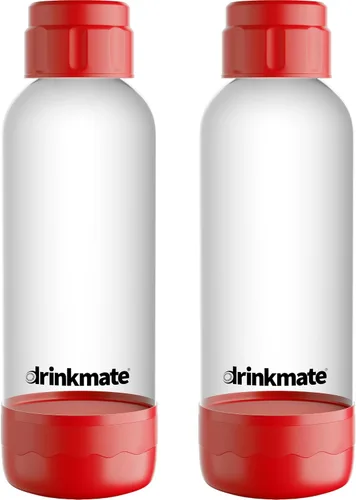 Vista 5 de DrinkMate Botellas de carbonatación de 0.5L - Negro (Paquete de 2)
