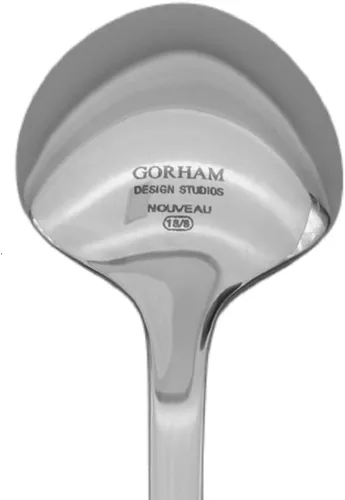 Vista 4 de Gorham Nouveau 18/8 - Juego de cubiertos de acero inoxidable (20 piezas, servicio para cuatro)