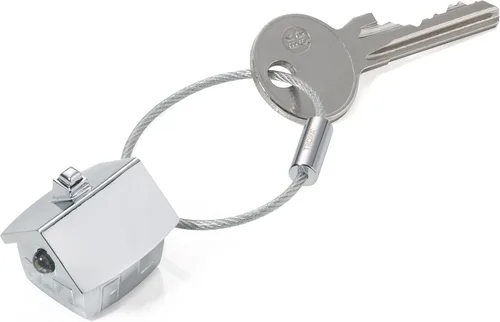 Vista 2 de TROIKA KR16-41CH Llavero Plata LlaveroAnillocaja - Llaveros, Anillos y estuches (Llavero, Plata, Figura, 0.787in, 0.945in, 1.06oz)