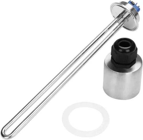 Vista 7 de DERNORD Densidad de alta vatio del calentador de agua de inmersión del elemento de calefacción 120V 1500W del elemento de calefacción