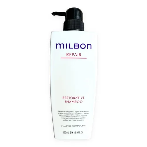 Vista 2 de Milbon Champú reparador reparador Big Pack 16.9 oz