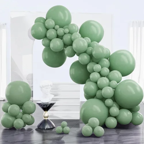 Vista 50 de PartyWoo - Globos de color albaricoque retro, 120 unidades de 5 pulgadas, de látex, para arco de globos, decoración de fiesta y de cumpleaños