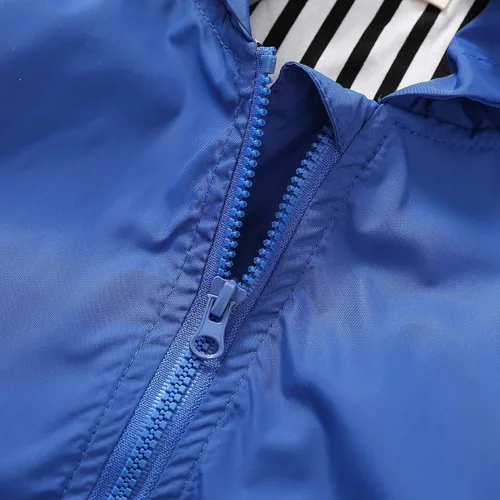 Vista 6 de YOUNGER TREE Impermeable de pato para bebé niño y niña, con capucha y cremallera