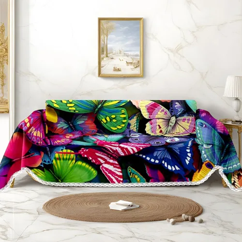 Vista 8 de Funda de sofá con estampado de limón, fundas de sofá resistentes a las manchas, protector universal de muebles Multi4