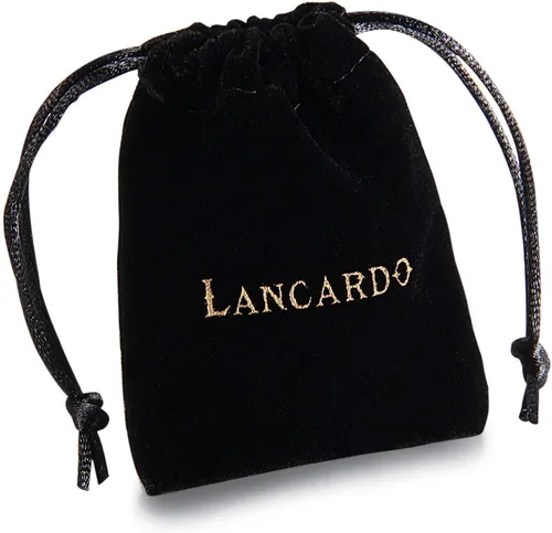 Vista 7 de Lancardo Simplicity - Reloj analógico de cuarzo con banda de nailon tejida con mano luminosa, hora militar 24H (negro), Reloj de cuarzo