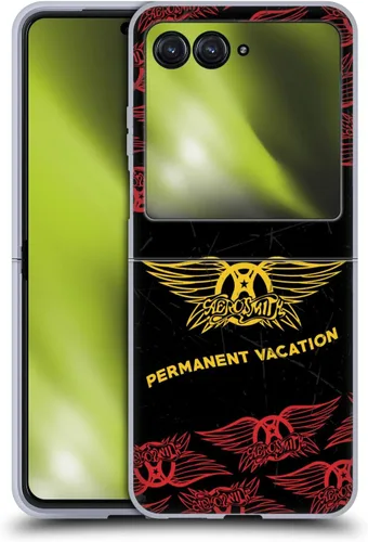 Vista 68 de Head Case Designs Officially Licensed Aerosmith Back in The Saddle Again Classics Gel Case [Military Grade Protection] Compatible with Moto E7