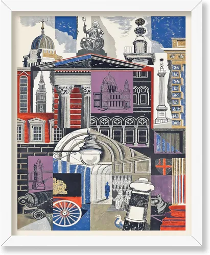 Vista 45 de Poster Master Póster de viaje vintage, impresión de Grecia, arte de Atenas, arte de la bahía de Castella, regalo costero para él, ella, amante