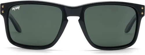 Vista 2 de Myway italy style sunglasses real glass lens for men women w. polarized option