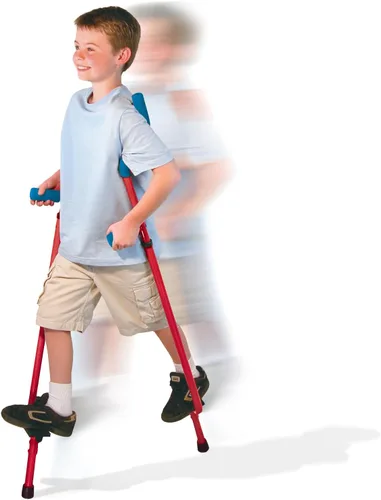 Vista 6 de Zancos de acero Walkaroo de Air Kicks con diseño ergonómico para un fácil equilibrio al andar