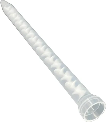 Vista 8 de CosmoMix - Tubo de boquilla para mezclador estático helicoidal, boca de campana, 8.5 pulgadas, 18 elementos, 10 piezas, mezclador estático, mezcla