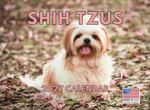 Vista 112 de Calendario mensual de pared Airedale Terrier Dog 2027