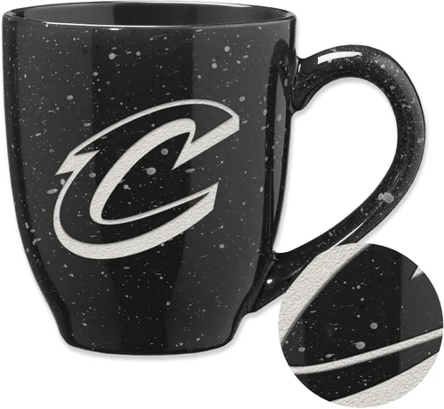 Vista 81 de Rico Industries NBA 16 oz Team Color Laser Engraved Speckled Ceramic Coffee Mug 3-Color del
