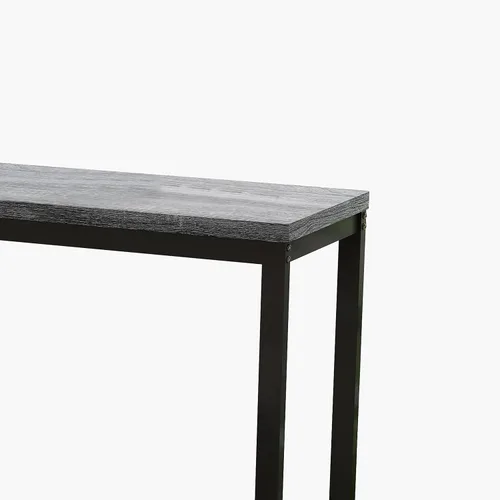 Vista 5 de Harper & Bright Designs Juego de mesa de comedor de 4 piezas, mesa de comedor de madera maciza de 60.2 pulgadas de largo con 3 taburetes y marco