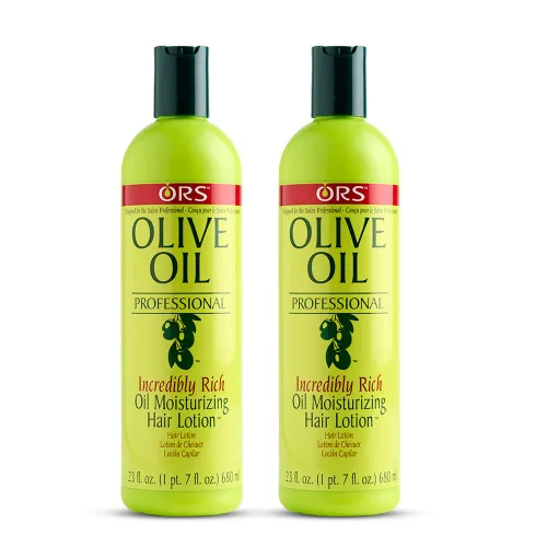 Vista 10 de ORS Aceite de oliva profesional increíblemente rico aceite hidratante loción capilar 23 onzas (1)