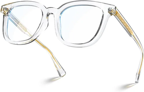 Vista 11 de VISOONE Square TR90 Lightweight Anti Glare UV400 Gaming Computer Glasses