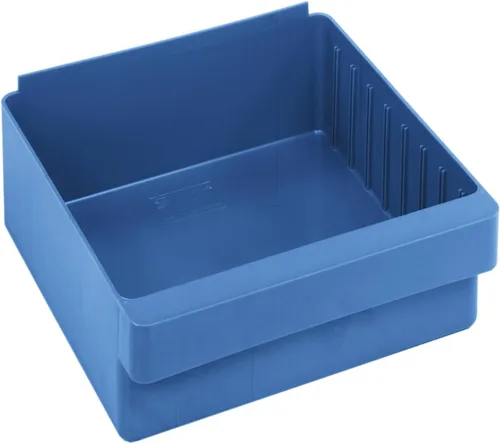 Vista 11 de Super Tuff Euro - Cajones (4 5/8 pies de alto x 3 3/4 pies de ancho x 11 5/8 pies de profundidad) [Juego de 24] Color: azul