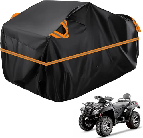 Vista 255 de Cubierta para ATV impermeable compatible con Arctic Cat H1 EFI TRV Cruiser 4x4 2011, cubierta de 210D para vehículos de 4 ruedas, cubierta para quad