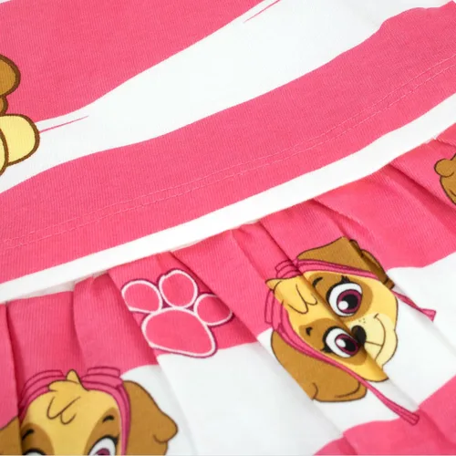 Vista 8 de PAW PATROL Vestido Vestido de verano para niñas de algodón suave Vestidos Skye Multi colorido