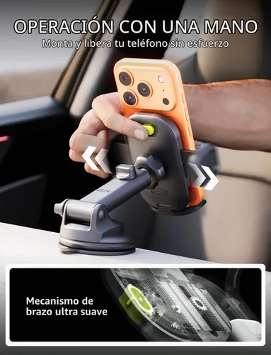 Vista 6 de Bracketron TripGrip PRO Soporte para teléfono de coche, ventana