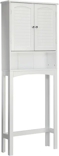 Vista 10 de Teamson Home Glancy - Armario de madera, color blanco