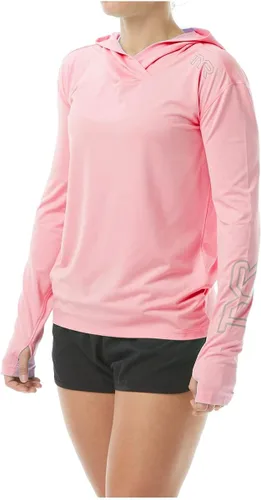 Vista 8 de TYR Sudadera con capucha de manga larga para mujer, protección solar UPF 50+
