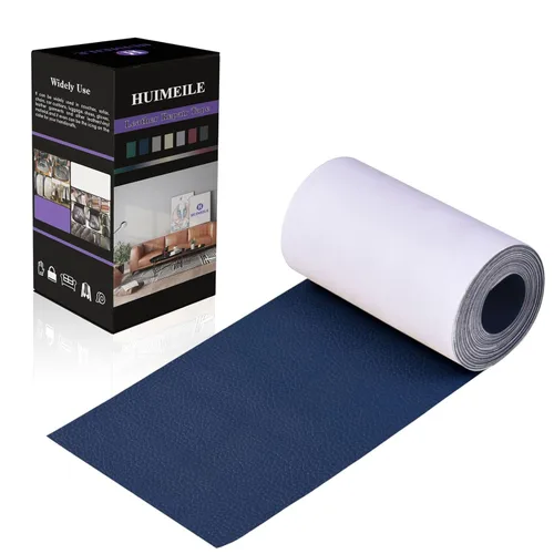 Vista 8 de Cinta de parche de reparación de cuero de 4 x 60 pulgadas, cinta autoadhesiva fuerte para muebles, sofás, sillones, asientos de automóvil, armarios