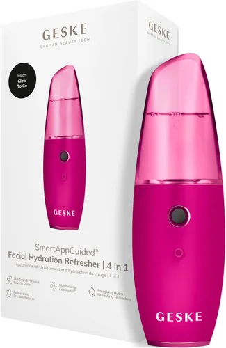 Vista 14 de GESKE SmartAppGuided™ - Refrescante de hidratación facial 4 en 1 Atomizador de agua Máquina de pulverización hidratante Rociador facial