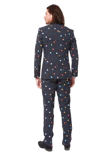 Vista 2 de Traje de Pacman para hombre Multicolor