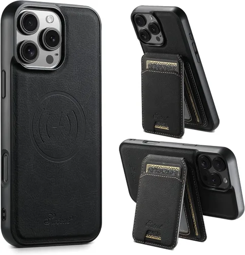 Vista 43 de PASNEW Funda para Pixel 9 Pro XL, Cartera de Cuero Premium con Soporte para Tarjetas [3 Tarjetas] con Soporte Plegable y Cubierta Magnética