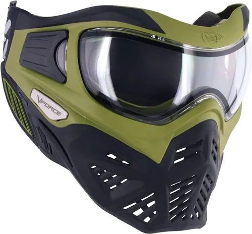Vista 2 de VForce Grill 2.0 - Máscara de paintball con doble lente térmica, cocodrilo