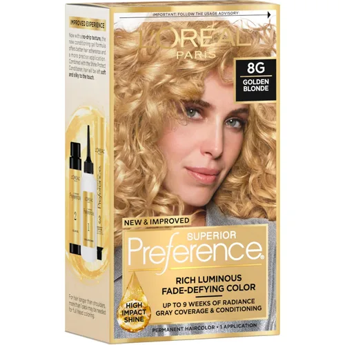 Vista 61 de L'Oreal Paris Superior Preference - Tinte permanente luminoso que desafía la decoloración para el cabello, tinte para el cabello hasta 9 semanas