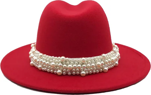 Vista 15 de Sombreros de fieltro de Panamá, sombrero de vestir clásico de ala ancha