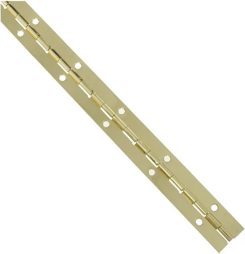 Vista 6 de National Hardware N265-389 V570 Bisagra continua en níquel, 1-1/2 "x 12