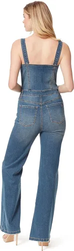 Vista 3 de Jessica Simpson Overol vaquero Constance Sweetheart para mujer