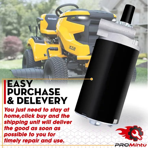 Vista 5 de El motor de arranque reemplaza a Cub Cadet RZT42 RZT46 RZT50 RZT-L42 RZT-L46 RZT-L50 RZT-L54 RZT-S42 RZT-S50 RZT-S54 LT1045LE GT2000 LGT1050 Tractor