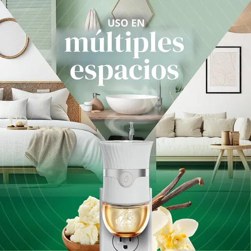 Vista 6 de Air Wick Aceites perfumados 0+4 Recarga de vainilla dulce y manteca de karité