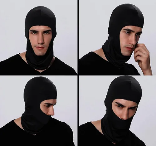 Vista 3 de GANWAY Pack of 7 Balaclava Ski Mask for Men Thin Outdoor Airsoft Motorcycle Face Mask Hood Hat