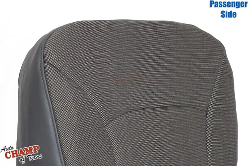 Vista 3 de Compatible con Ford E-150 E-250 E-350 Van-Passenger 2004-2008 Funda de asiento de tela gris