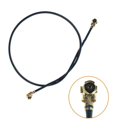 Vista 2 de 10 piezas IPX hembra a IPX U.FL hembra RF113 0.044 in IPX1 cable cable coleta - 3.9 in/3.9 pulgadas, ideal para transmisión de señal RF confiable