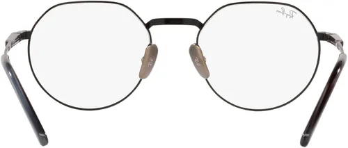 Vista 7 de Ray-Ban RX8265v Jack - Marcos redondos de titanio para gafas graduadas