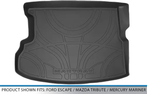 Vista 3 de SMARTLINER Alfombrilla de piso personalizada para maletero de carga para todo tipo de clima para Ford Escape 2005-2012