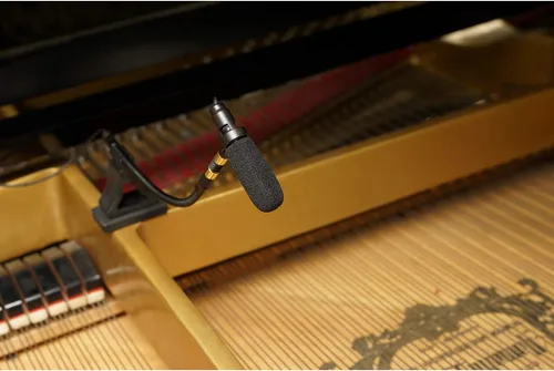 Vista 5 de PMMB19 Piano Micrófono para instrumentos musicales Pinza para piano, 5 conectores