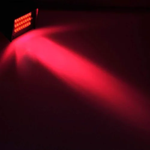 Vista 8 de LH Mini Luz Estroboscópica Roja de Escenario, Luces Estroboscópicas de Baile con 24 LEDs Súper Brillantes, Velocidad Ajustable, Iluminación de Flash