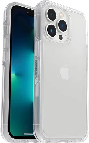 Vista 15 de OtterBox iPhone 13 Pro (Solo) - Funda de la Serie Symmetry - Cama de Rosas - Ultra-Elegante - Compatible con Carga Inalámbrica - Bordes Elevados